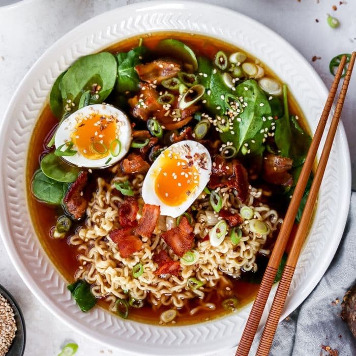 Source photograph of Shoyu ramen