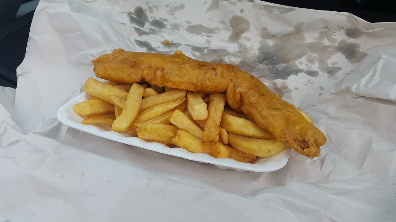 Fish and chips from United Kingdom