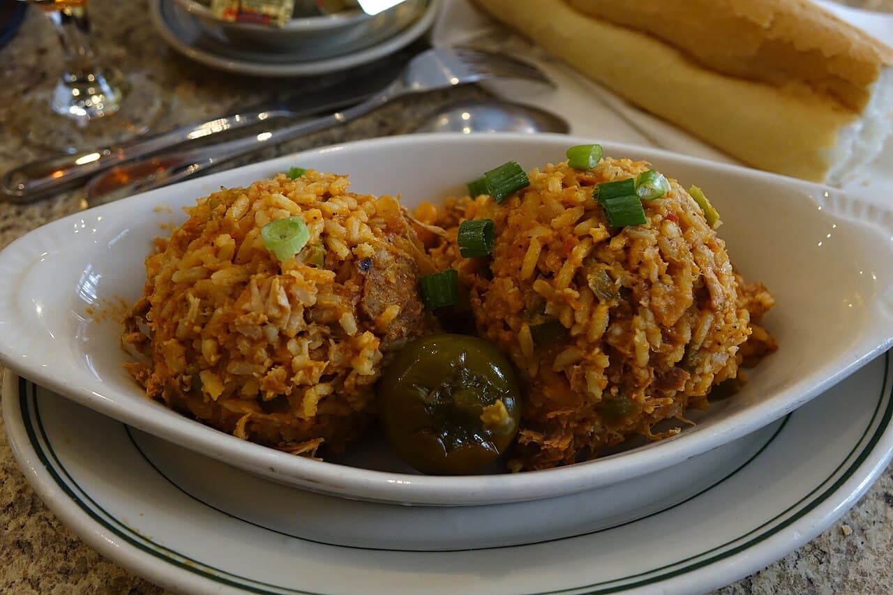 Source photograph of Jambalaya