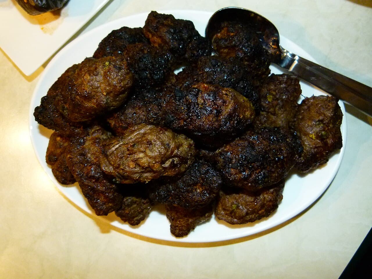 Source photograph of Kibbeh
