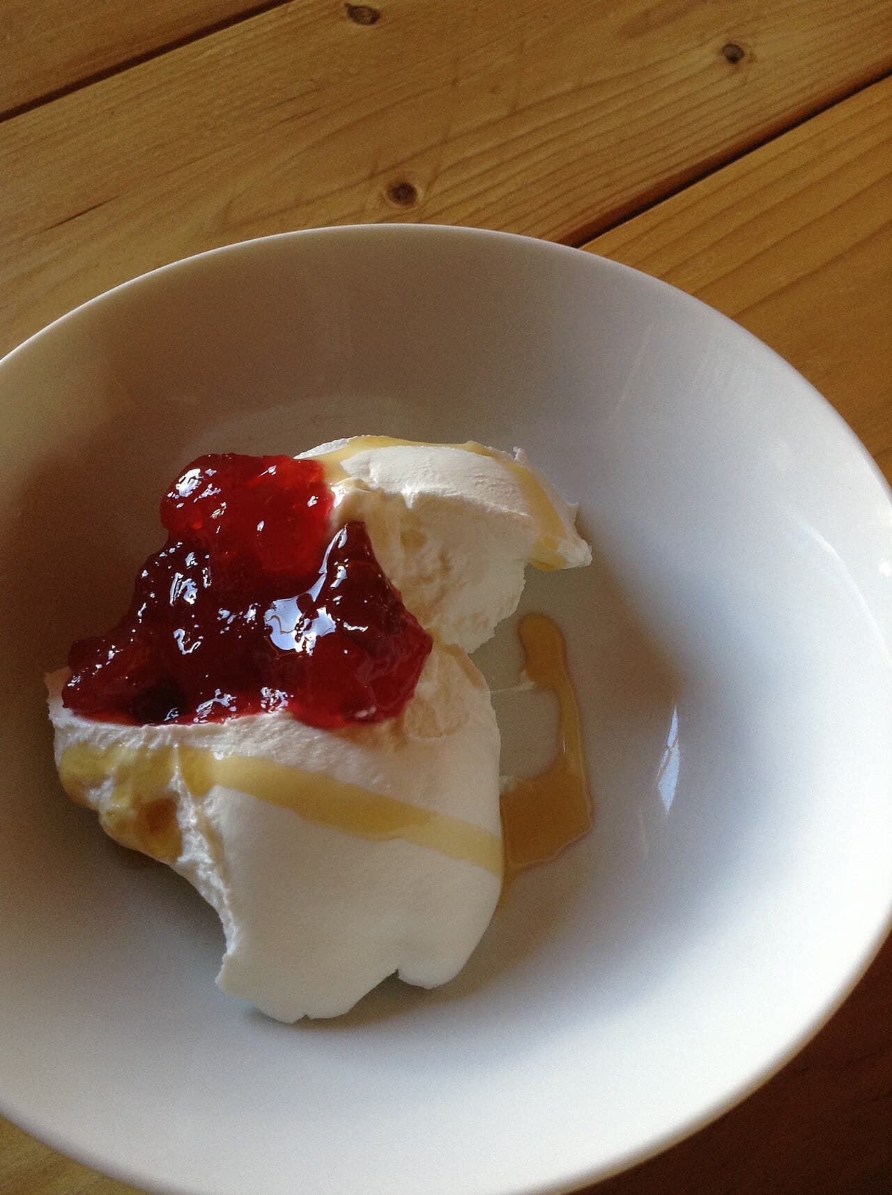 Source photograph of Labneh