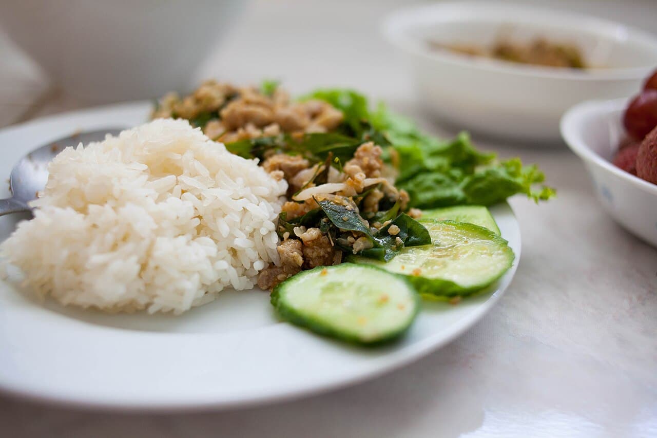 Source photograph of Larb