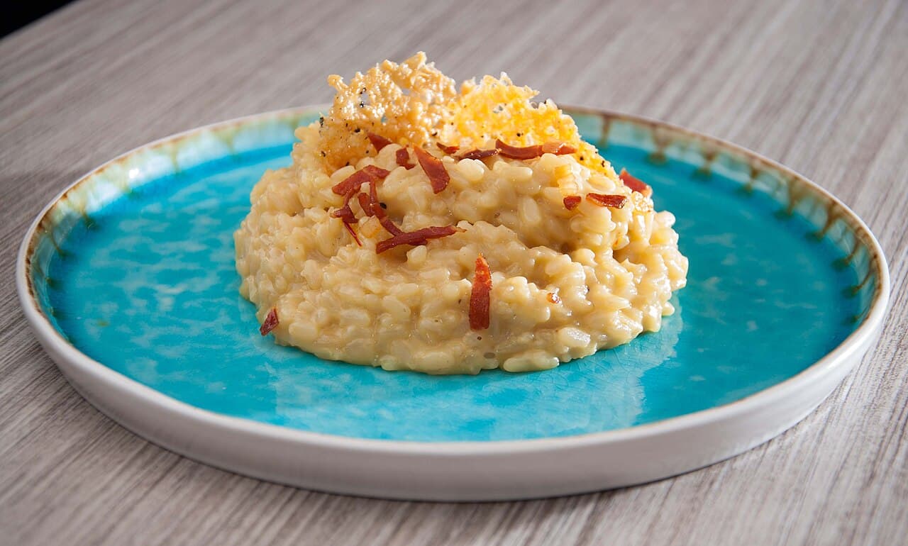 Source photograph of Risotto alla Milanese