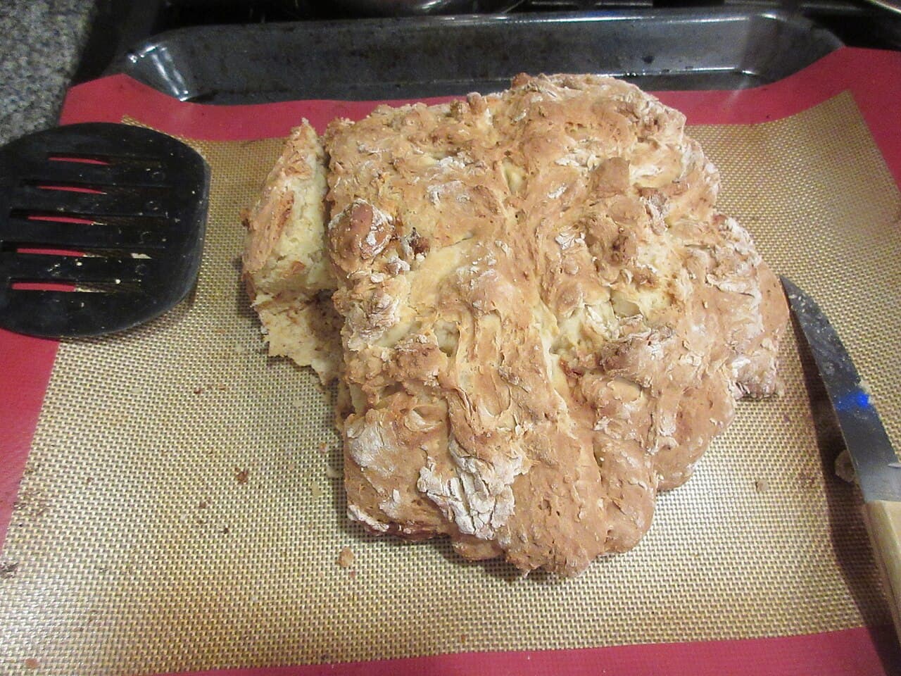 Source photograph of Soda bread