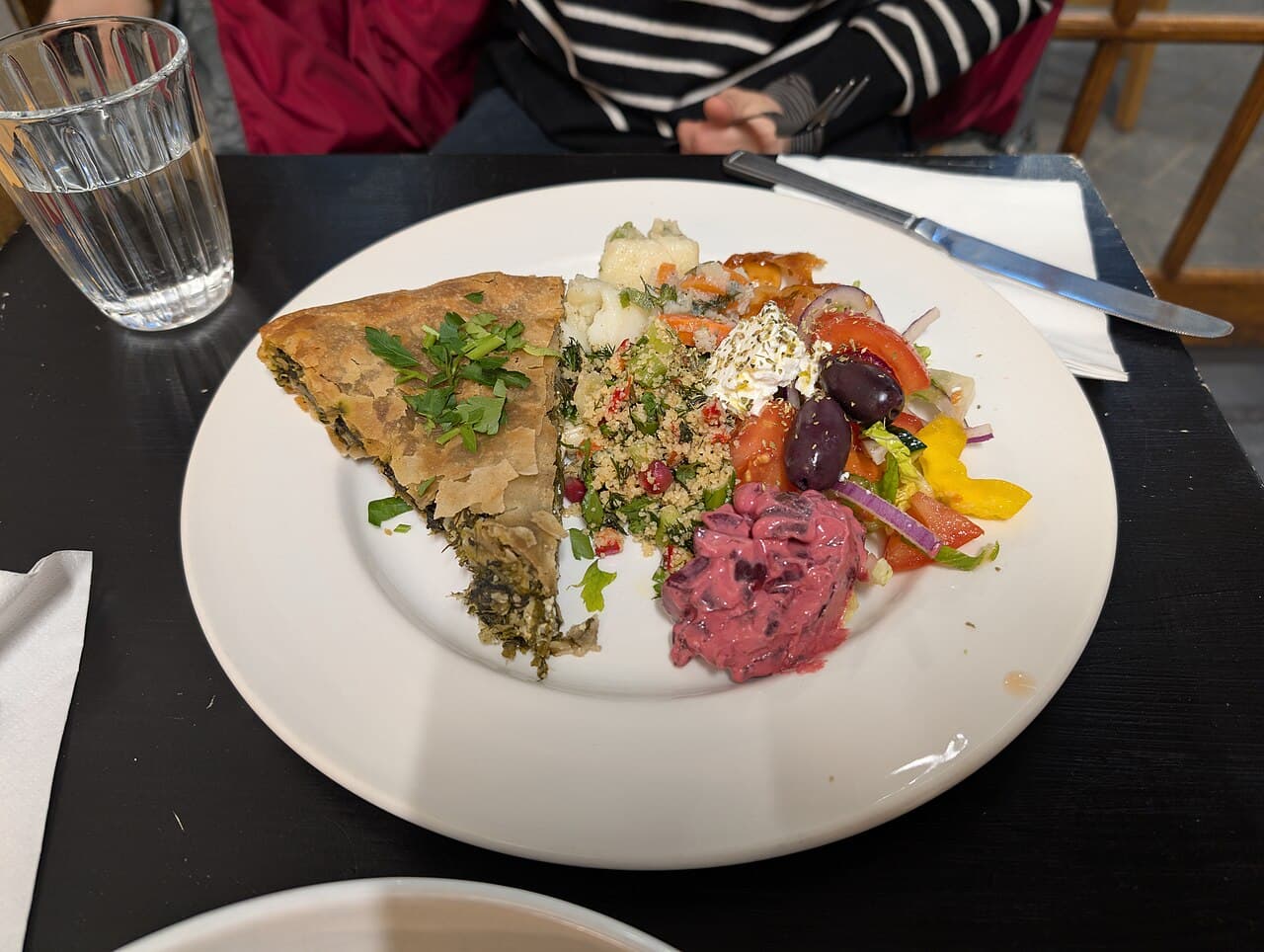 Source photograph of Spanakopita