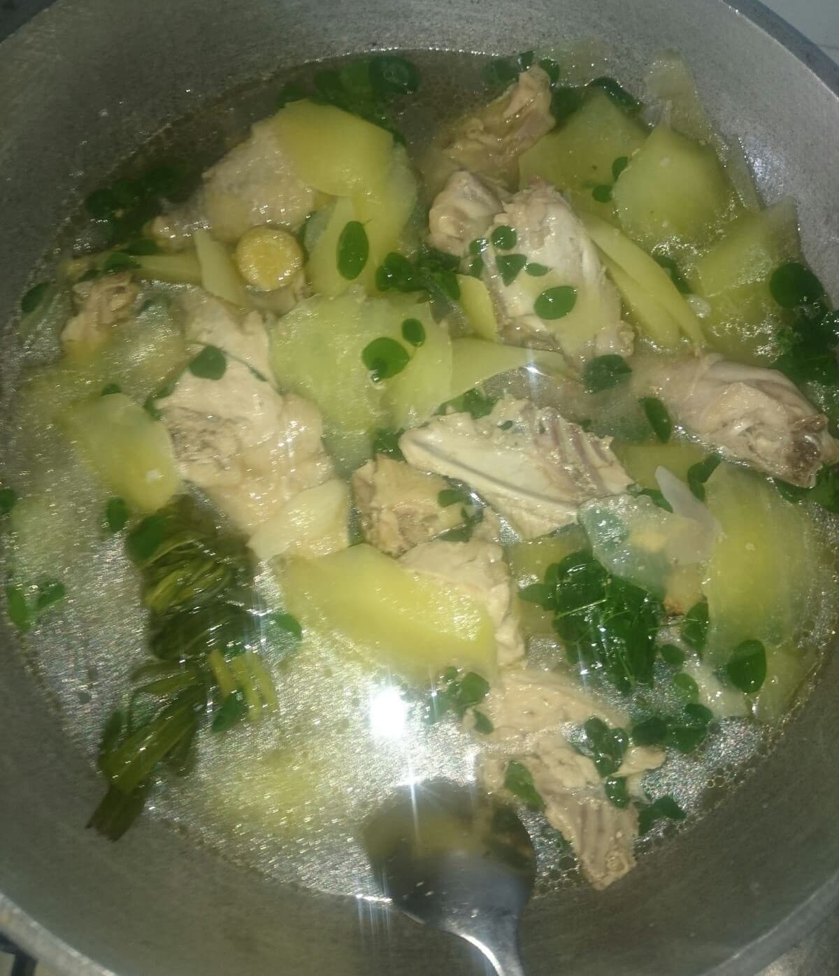 Source photograph of Tinola