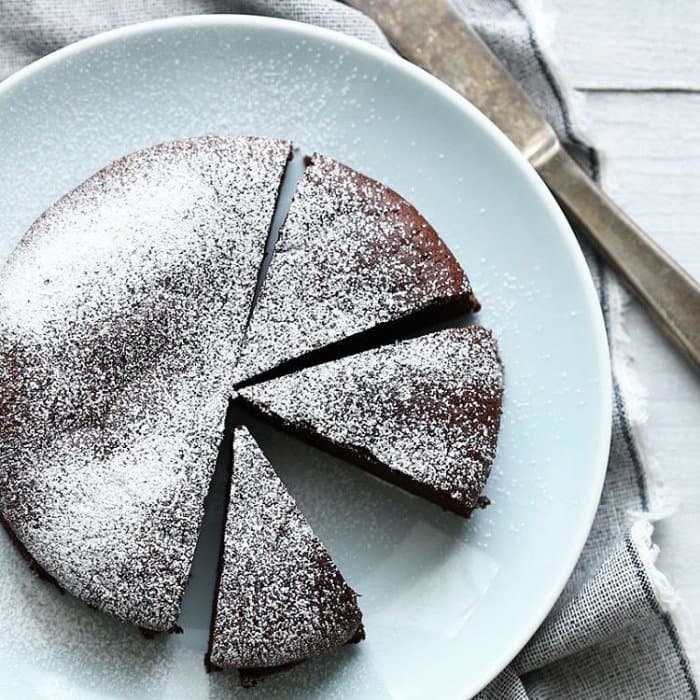 Source photograph of Chocolate Gateau