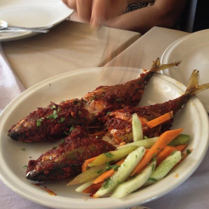 Source photograph of Recheado Masala Fish