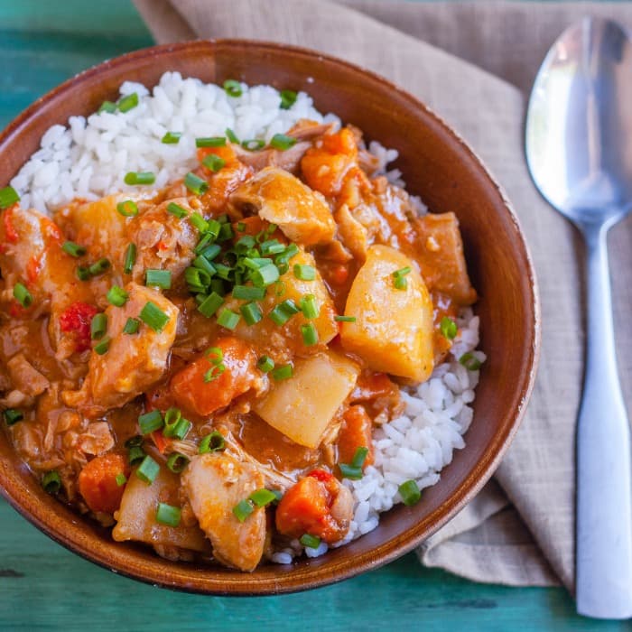Source photograph of Massaman Beef curry