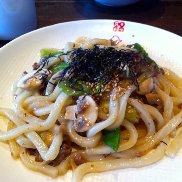 Source photograph of Yaki Udon
