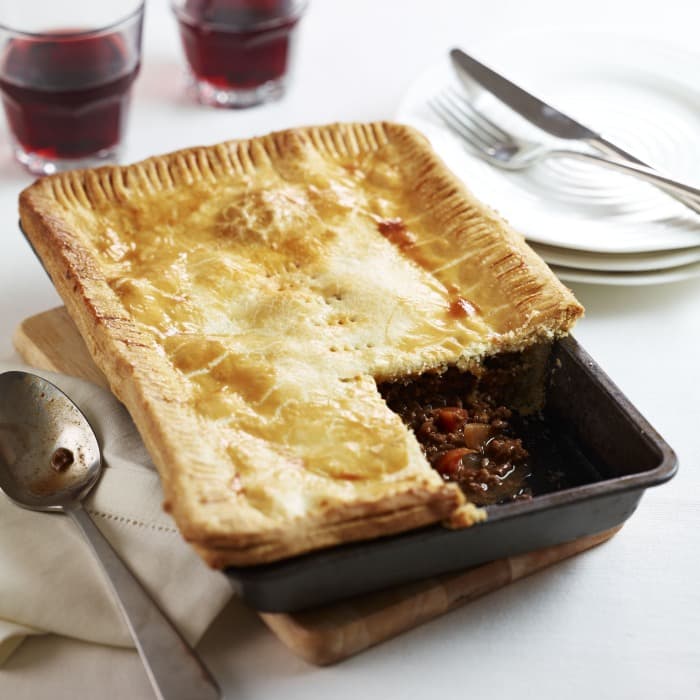Source photograph of Minced Beef Pie