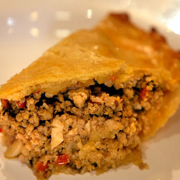 Source photograph of McSinghs Scotch pie