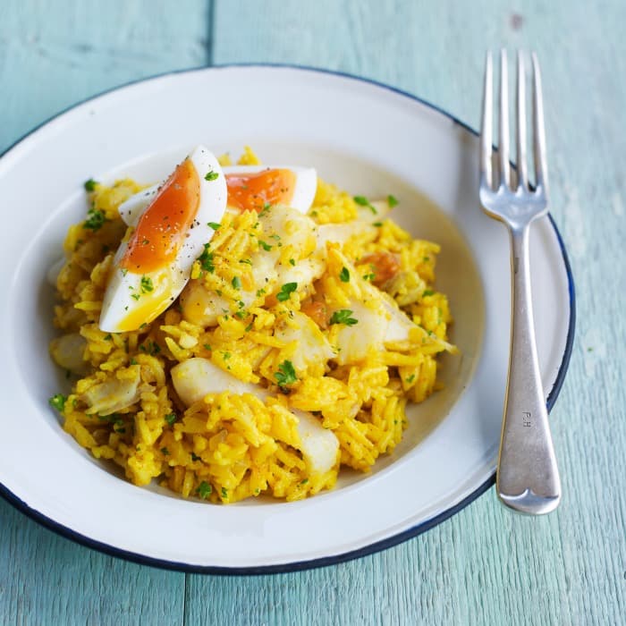 Source photograph of Kedgeree