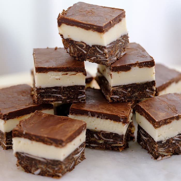 Source photograph of Nanaimo Bars