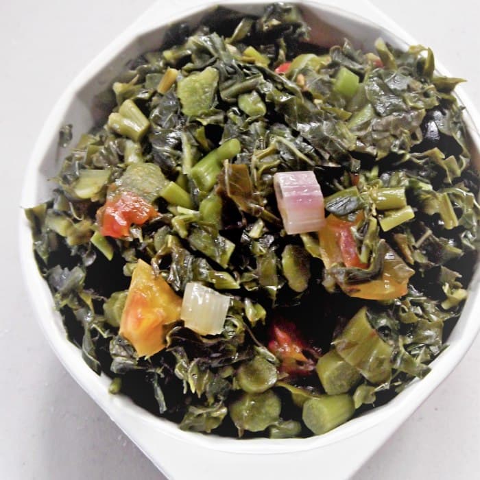 Source photograph of Callaloo Jamaican Style