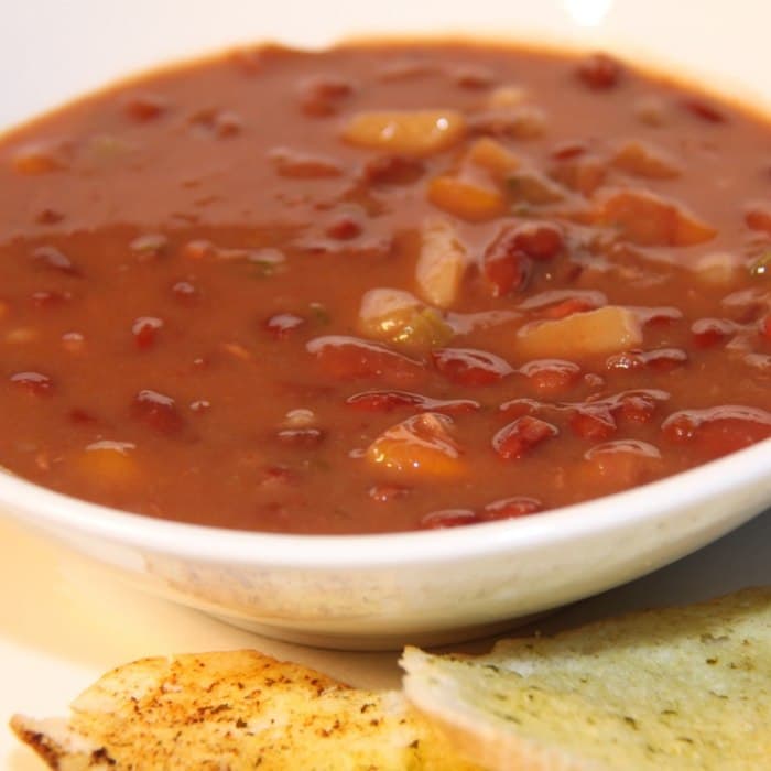 Source photograph of Red Peas Soup