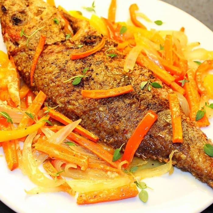 Source photograph of Escovitch Fish