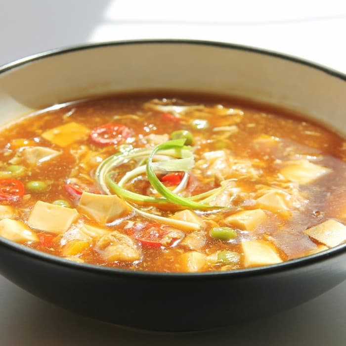 Source photograph of Hot and Sour Soup