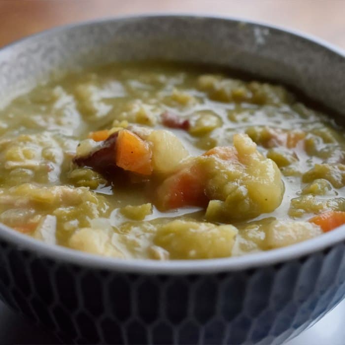 Source photograph of Snert (Dutch Split Pea Soup)