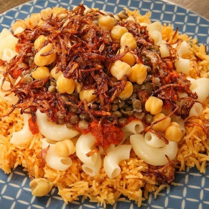 Source photograph of Koshari