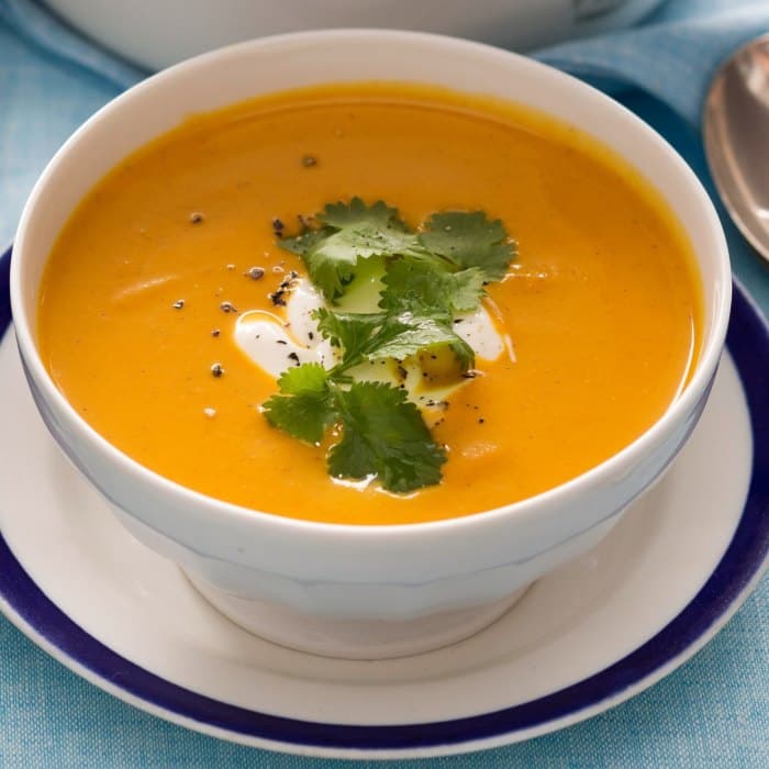 Source photograph of Moroccan Carrot Soup