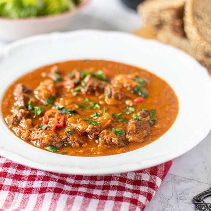 Source photograph of Traditional Croatian Goulash