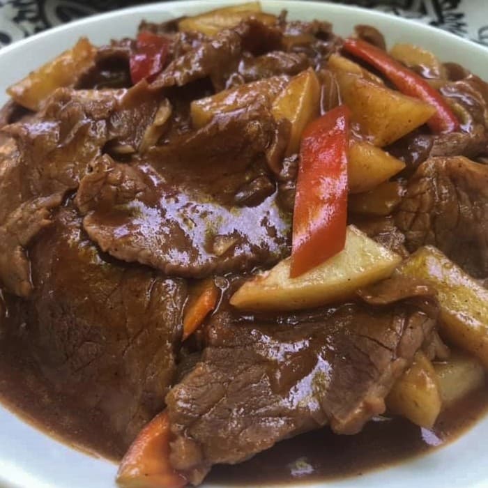 Source photograph of Beef Asado