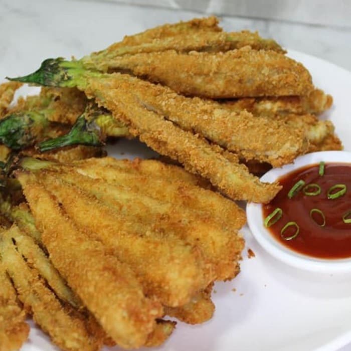 Source photograph of Crispy Eggplant