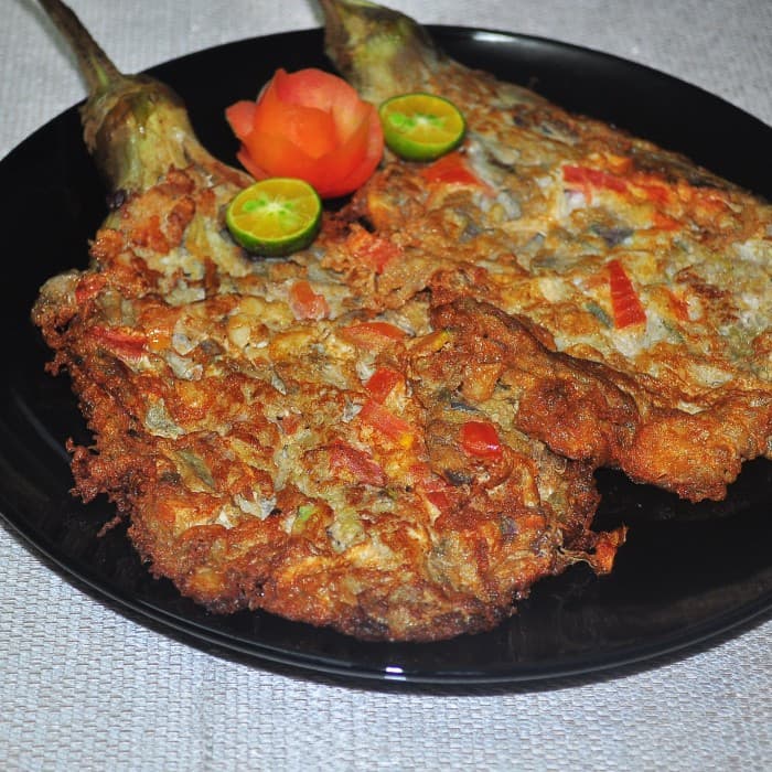 Source photograph of Tortang Talong