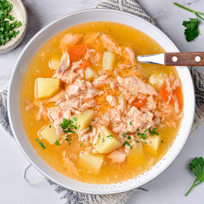 Source photograph of Fish Soup (Ukha)