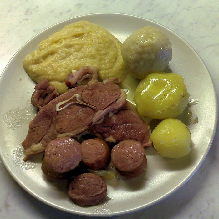 Source photograph of Raspeballer (Norwegian Potato Dumplings)