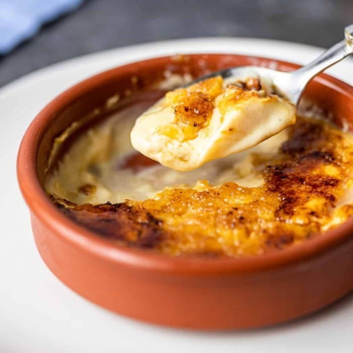 Source photograph of Crema Catalana