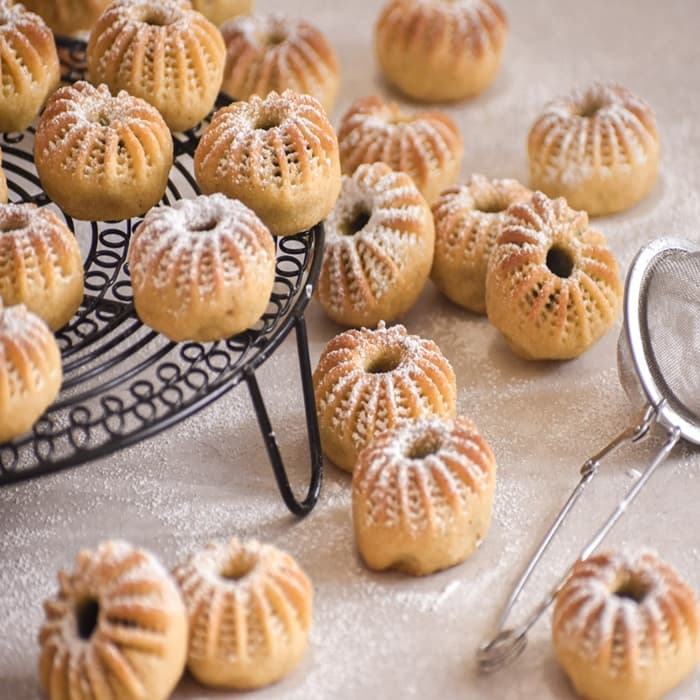 Source photograph of Mamoul (Eid biscuits)