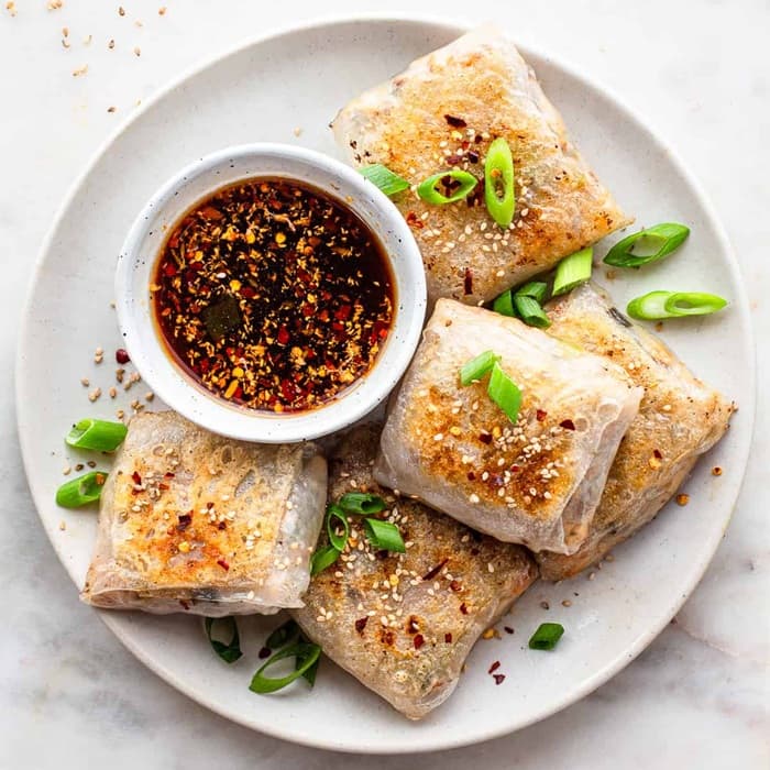 Source photograph of Rice paper dumplings