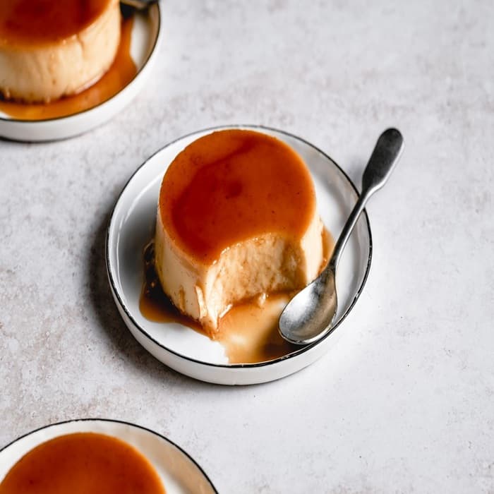 Source photograph of Flan