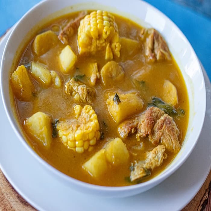 Source photograph of Venezuelan Sancocho