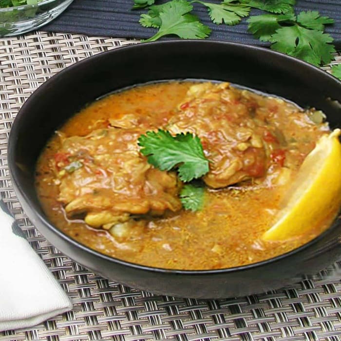 Source photograph of Venezuelan Coconut Chicken