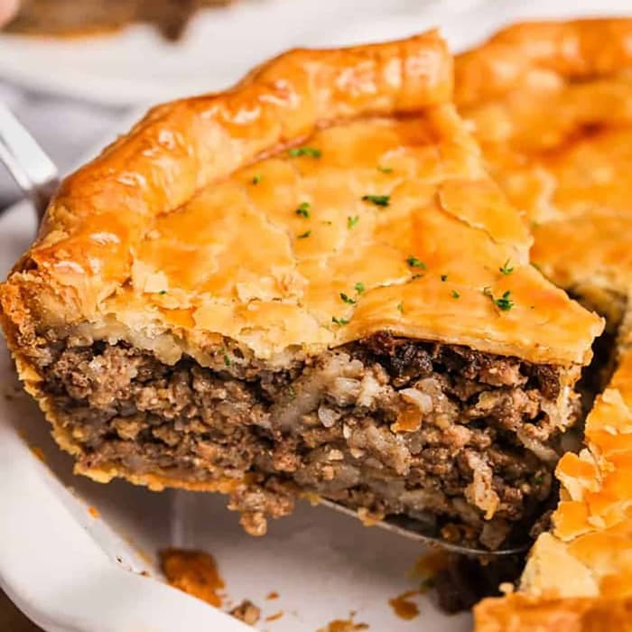 Source photograph of Classic Tourtière