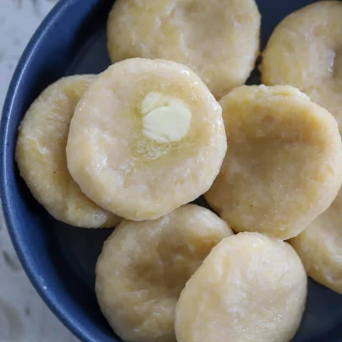 Source photograph of Jamaican Boiled Dumplings