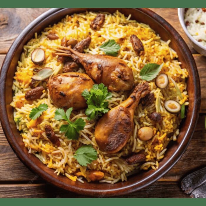 Source photograph of Chicken Mandi