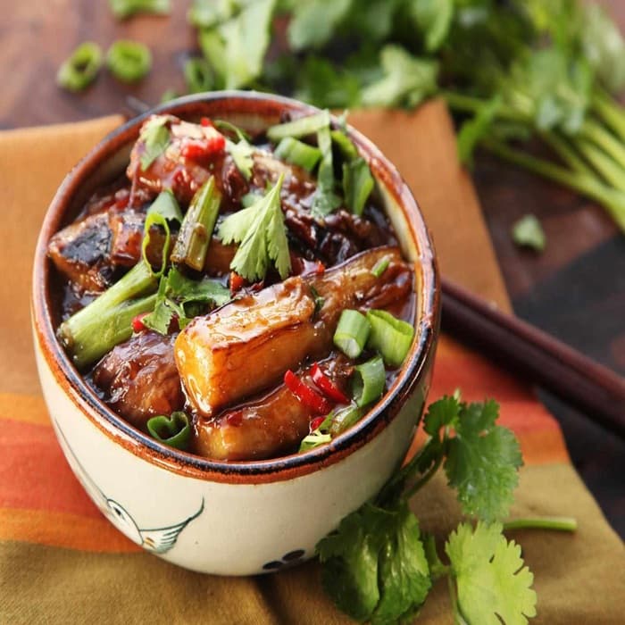 Source photograph of Sichuan Eggplant