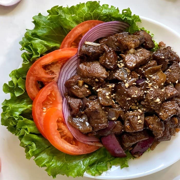 Source photograph of BEEF LOK LAK (Lok Lak Sach Ko)