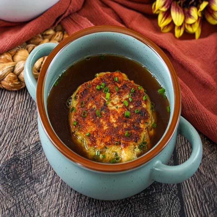 Source photograph of Kaspressknödel - Cheese Dumplings