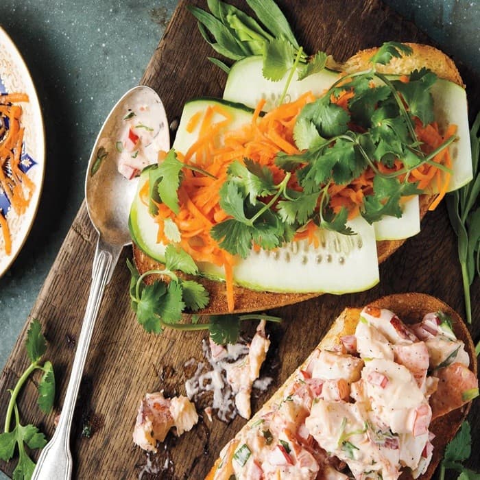 Source photograph of Num Pang – Cambodian Baguette Sandwich