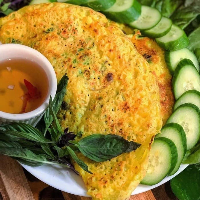 Source photograph of Khmer Banh Xeo – Cambodian Savory Pancake