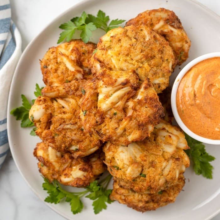 Source photograph of Fried Crab