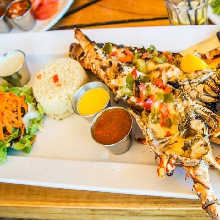 Source photograph of Cayman-Style Lobster