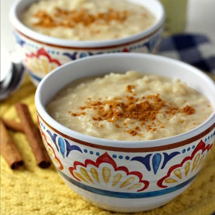 Source photograph of Arroz con Leche Recipe