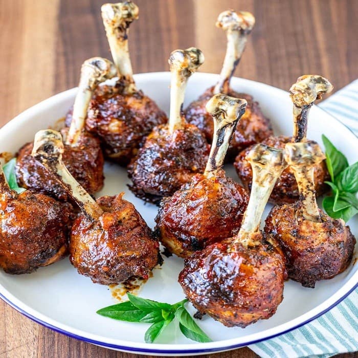 Source photograph of Chicken Lollipop