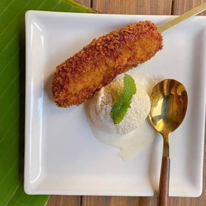 Source photograph of Fried cocoy banana
